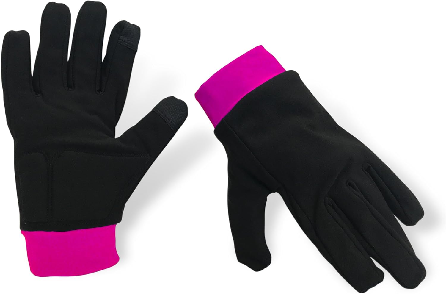 ColorFlow Skating Water-Resistant Ice Skating Gloves with Protective Padding, Touchscreen Fingertips, Fleece Lining : Sports & Outdoors