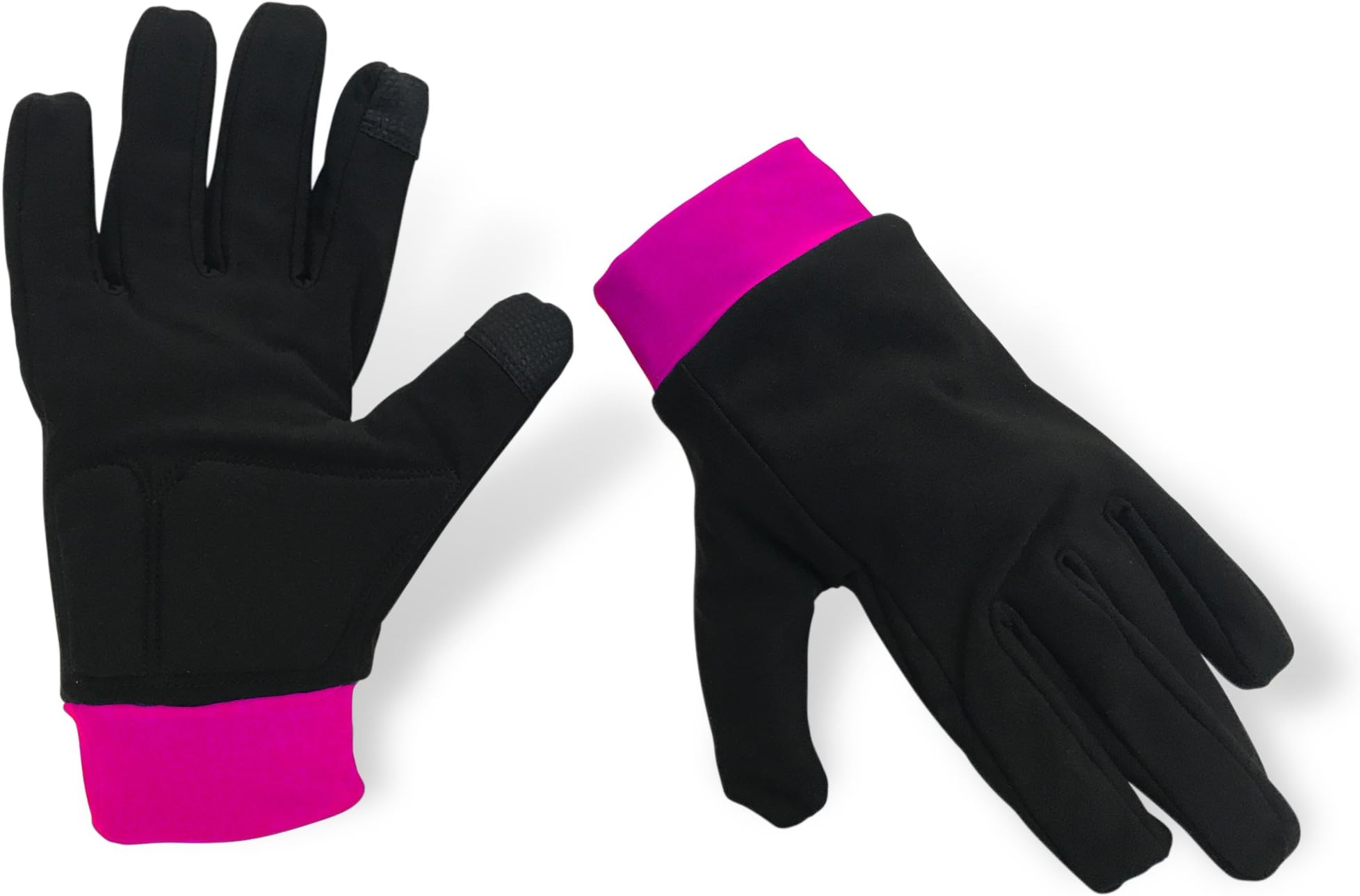ColorFlow SkatingWater-Resistant Ice Skating Gloves with Protective Padding, Touchscreen Fingertips, & Fleece Lining