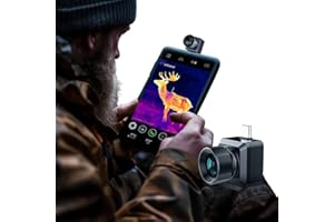 Thermal Imaging Monocular for Hunting, Deer at 780+ Yards, T2 Pro Xinfrared Thermal Night Vision Binoculars for Surveillance Infrared Thermal Imager for Android