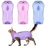 3 Pieces Cat Recovery Suit Kitten Recovery Suit