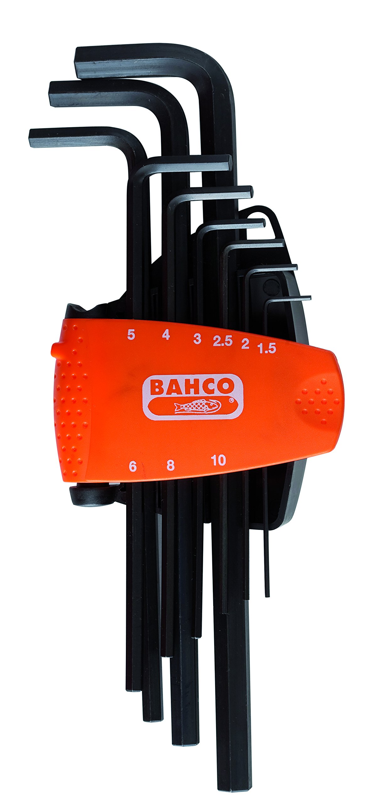 Bahco BE-9588 Hexagon Offset Screwdriver Set, Black/Orange