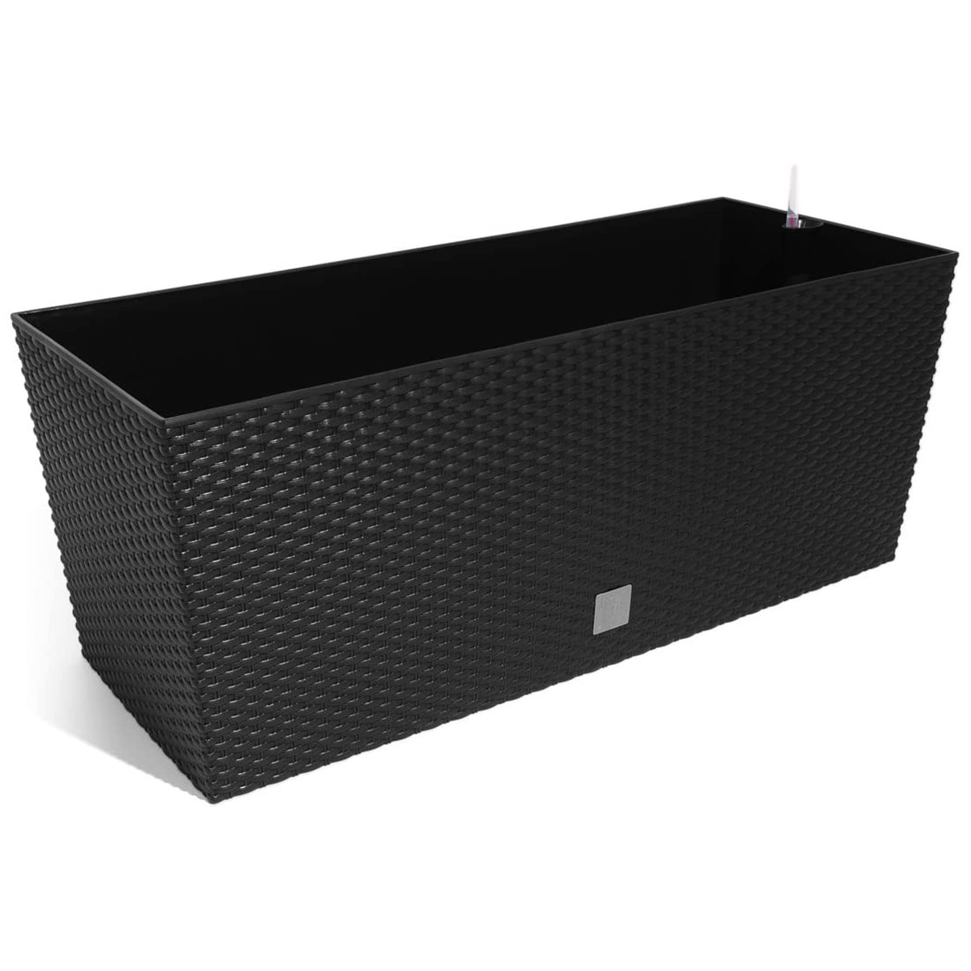 Prosper Plast DRTC600-S433 60 x 25 x 24 cm Rato Case Flowerpot - Anthracite (12-Piece)