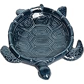 Beachcombers 6.5" X 7.76" Decorative Sea Turtle Shaped Dish | Coastal Decor, Gift Idea