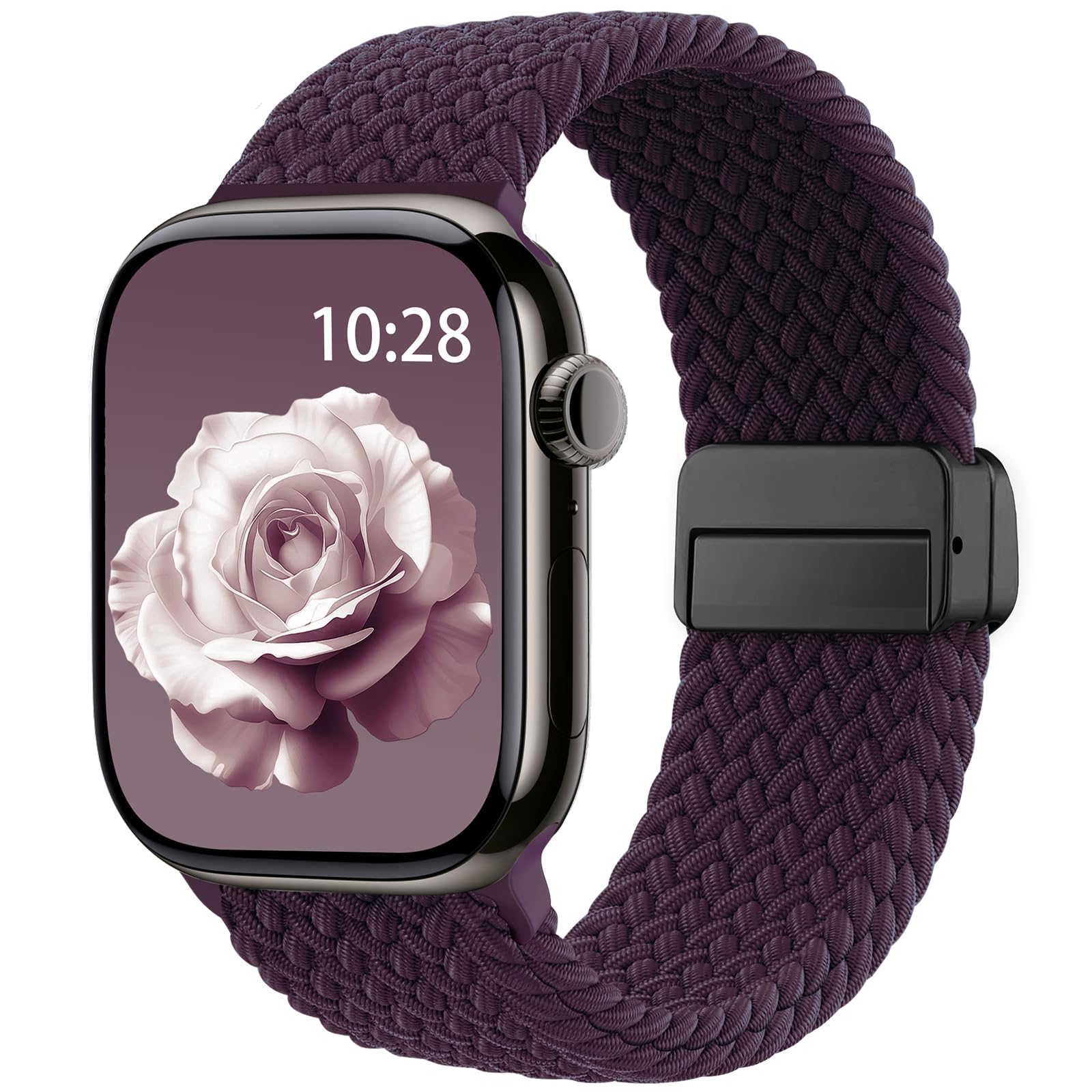 Braided Stretchy Band Compatible with Apple Watch