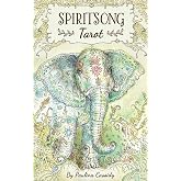 Spiritsong Tarot: 78-Card Tarot Deck with Animal Spirit Guides, Shamanic Symbolism, Hand-Drawn Visionary Artwork, Divine Guidance, 108-Page Guidebook