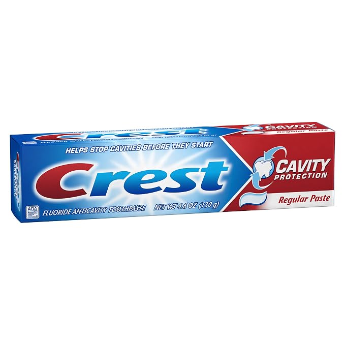 Crest toothpaste regular 4.6oz tube ea (037000003229)