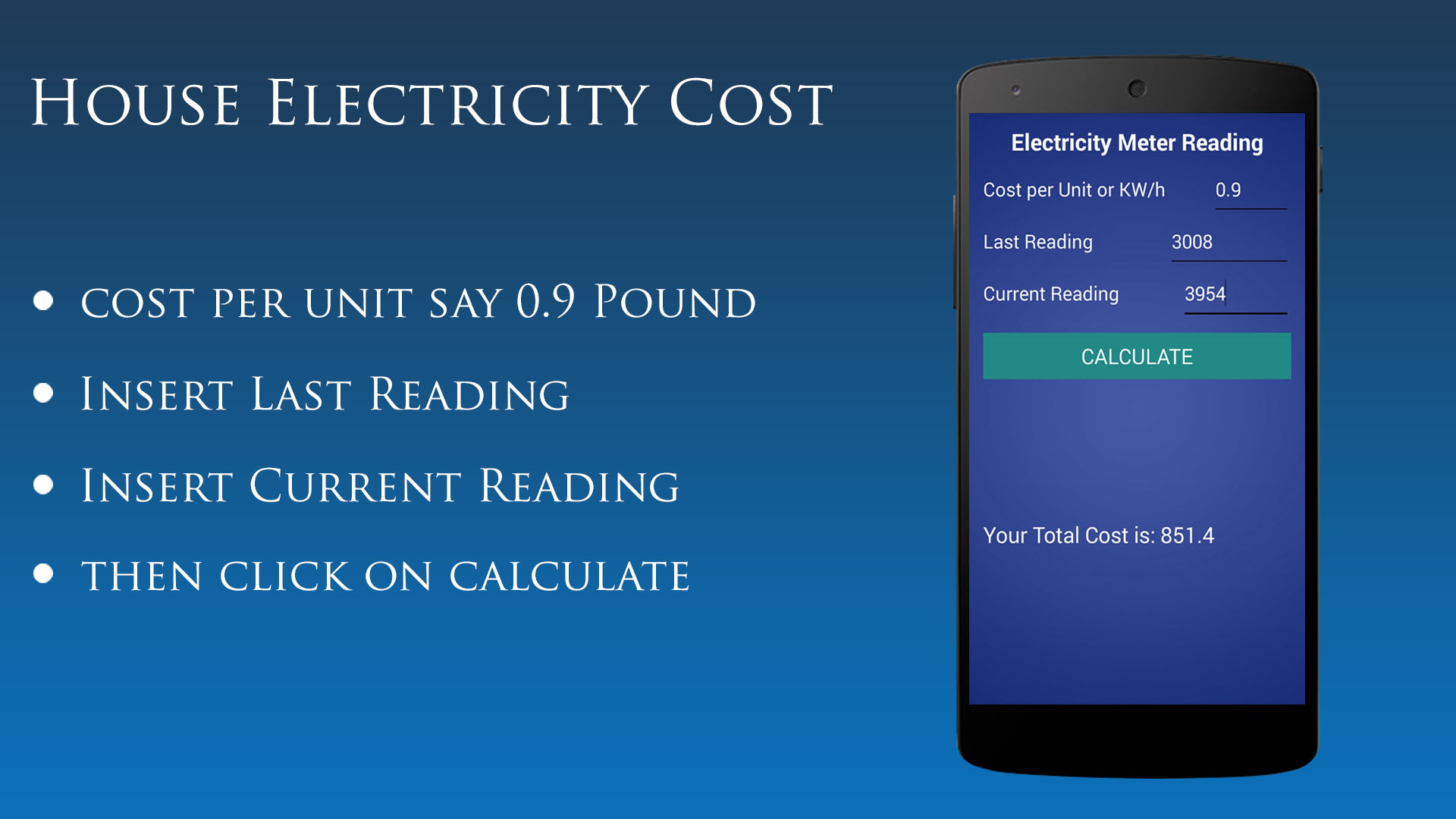 Electricity Bill for Android