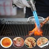 Cadrim Kitchen Blow Torch 1300°C Dual Flame Refillable Butane Chef Tool view 4