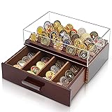 ULTRGEE Challenge Coin Display Case, Military Coin
