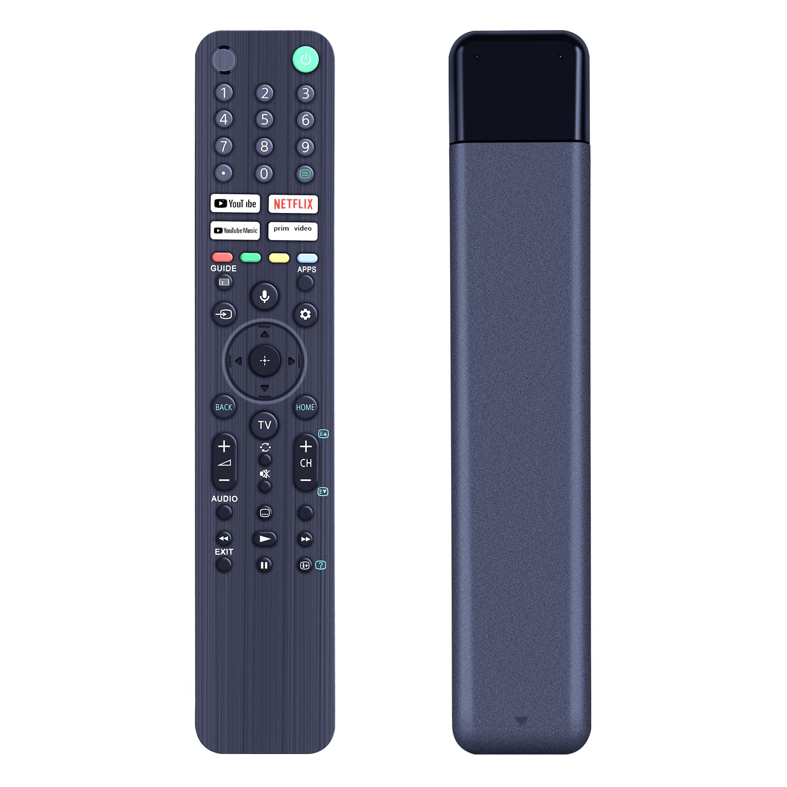 RMF-TX520P Replacement Remote Control Apply to Sony Smart LED TV KD-43X80J KD50X85J KD75X80J（No Voice）