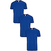 Have It Tall Men's CVC Soft Blend Slim Fit T Shirt 3-Pack