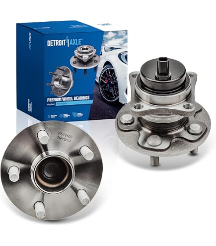Detroit Axle Rear Wheel Bearing & Hub Assembly For 2016-2021 Hyundai Tucson & Kia Sportage AWD - Includes Bolts