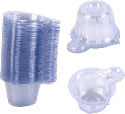 ANZONGYI 200Pcs 40ML Clear Urine Container Disposable Specimen Cups Pregnancy