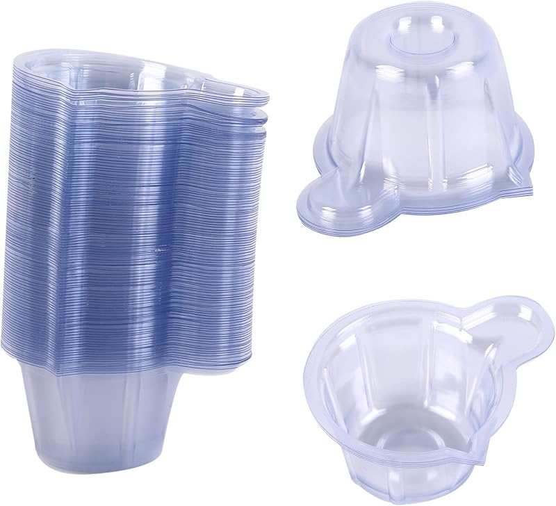 ANZONGYI 200Pcs 40ML Clear Urine Container Disposable Specimen Cups Pregnancy