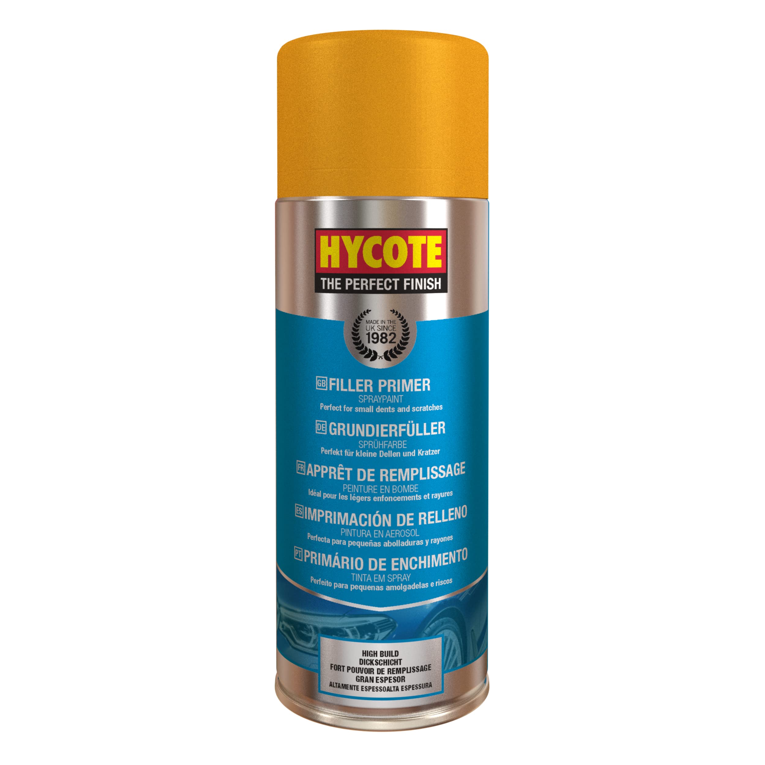 Hycote High Build Aerosol Car Spray Paint, Filler Primer, 400 ml