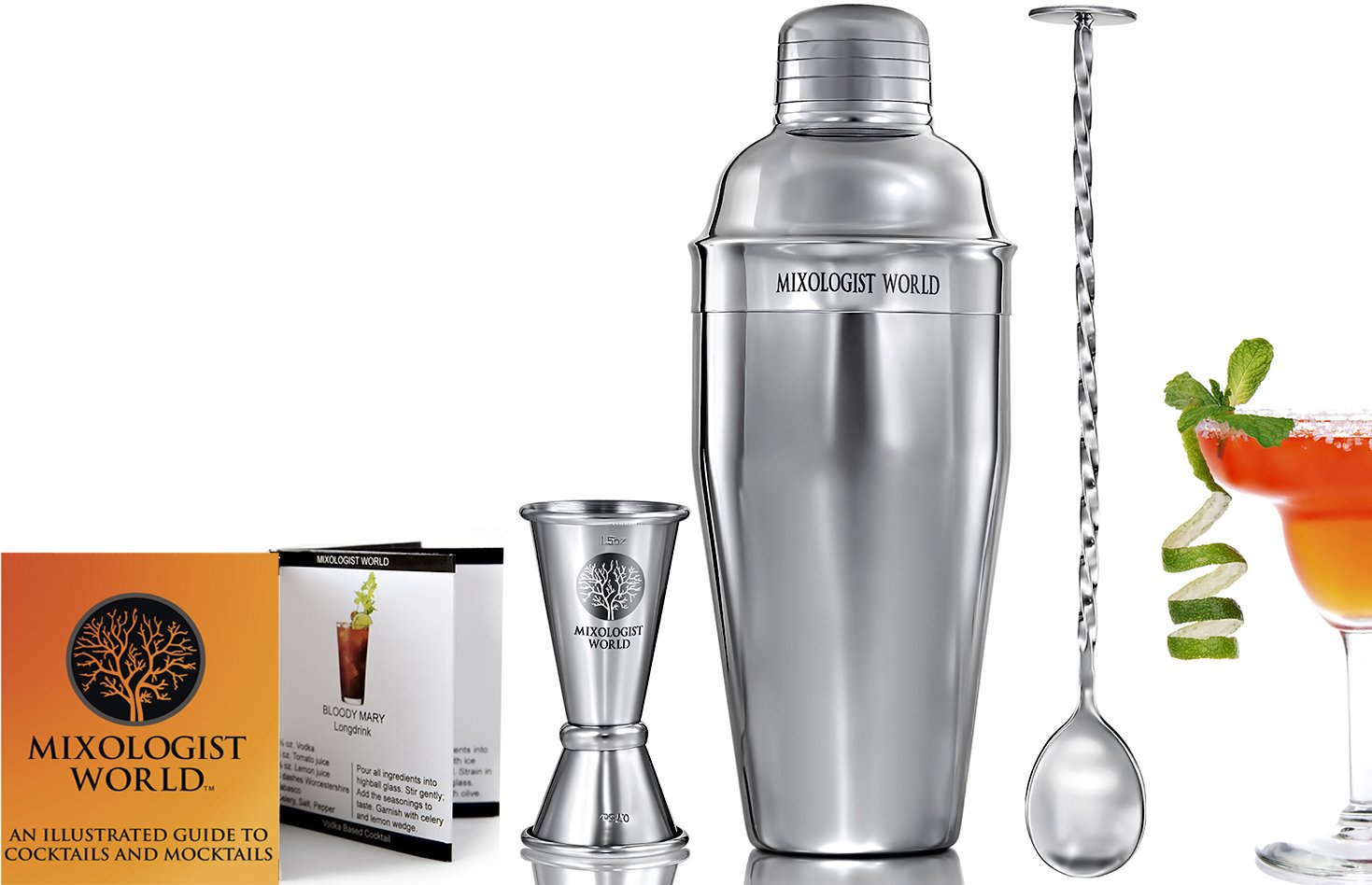 Cocktail Shaker Bar Set