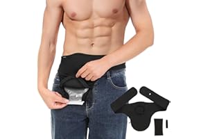 FANWER Ostomy Belt for Men & Women | Ileostomy Belt Ostomy Support Belt | Colostomy Ostomy Bag Covers for Sports or Daily Life | Ostomy Wrap Supplies | Inner Pocket to Hold Ostomy Pouch
