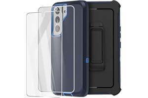 AICase for Galaxy S22 Case with Screen Protector, Heavy Duty Drop Protection Full Body Rugged Shockproof/Dust Proof 3-Layer M