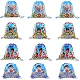 Dog Patrol Birthday Decorations Party Favors Supplies Candy/Goodie Bags,Puppy Dogs Themed Gift bags,Storage Bags,Drawstring B