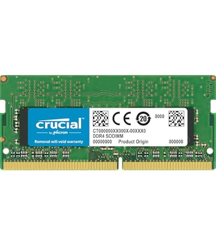 Crucial 8GB Single DDR4 2133 MT/s (PC4-17000) SODIMM 260-Pin