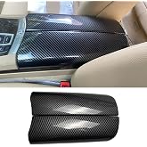 CHUANGHUI for BMW 7 Series F01 F02 F03 F04 Center Armrest Box Cover | Carbon Fiber Color Interior Control Console Box Storage Box Panel Covers for BMW 2009-2015 740i 750i 740Ld 740Li 750Li 760Li