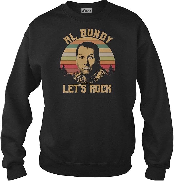 AL Bundy Let's Rock Vintage Retro TShirt