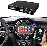 Road Top Wireless Carplay Android Auto for BMW Mini Cooper One Hatch Clubman F55 F56 F54 F57 NBT System 2014-2018 Year, Suppo