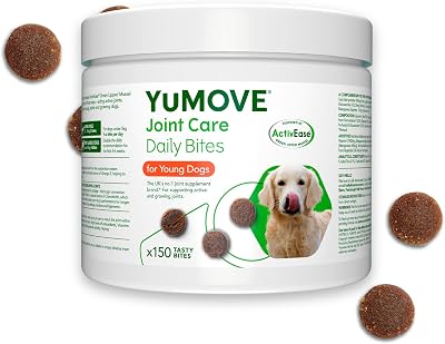 YuMOVE Joint Supplement for Dogs Daily Bites 150 Chews UK Brand