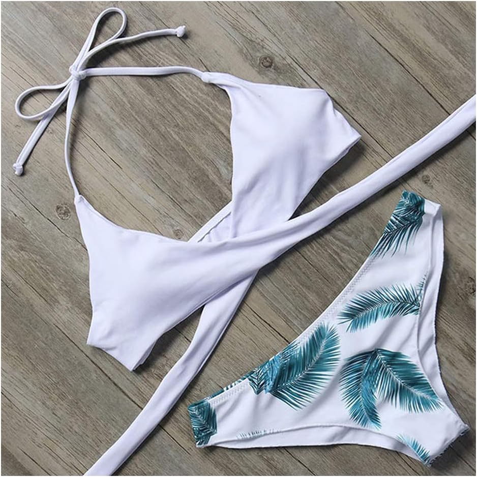 YETROR Brazilian Bikinis 2019 Women Beach Bathing Suit Push Up Bikini Set Halter Top Bandage