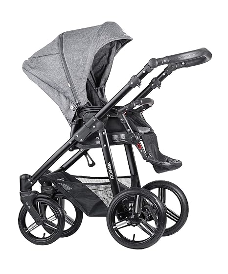 venicci denim blue travel system
