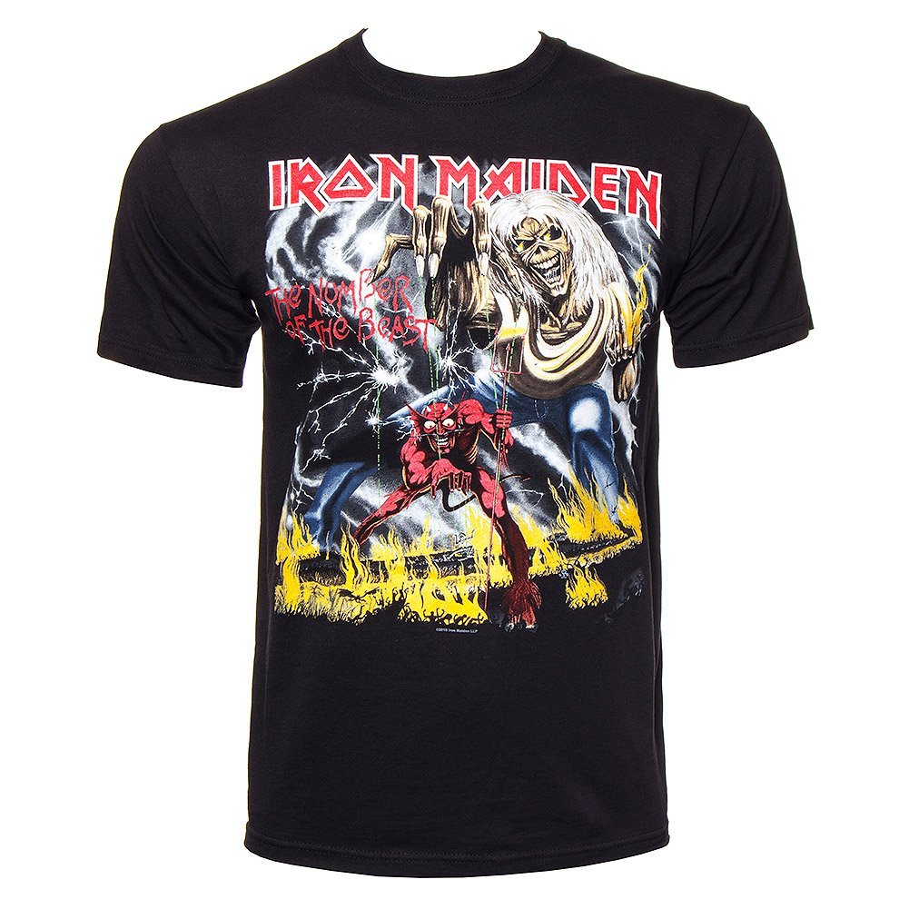 Band Merchandise Iron Maiden Unisex Adult S Beast T Shirt 1677 Jznovelty
