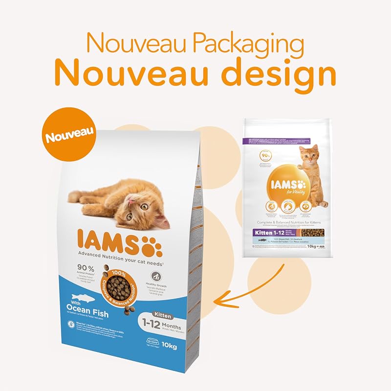 Vitality Croquettes Chaton Poisson de l'Océan 10 kg