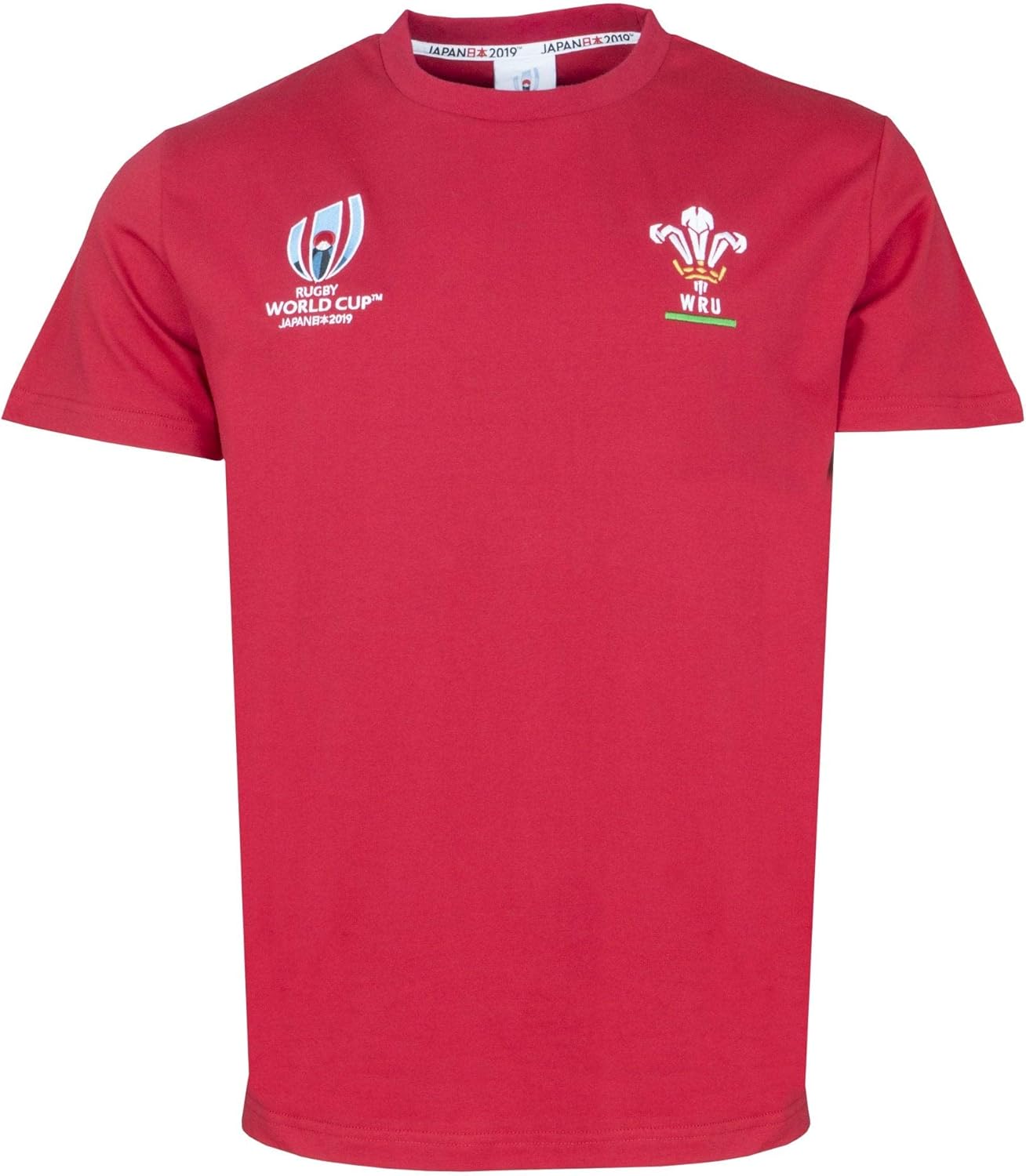 Rugby World Cup 2019 Wales Men's Cotton TShirt Red (XXL) Amazon.co