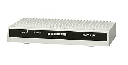 Kathrein EXIP 414/E SAT>IP Server (4 Sat-Tuner, 4 Teilnehmer, Netzwerkstreaming, Ausgang Ethernet RJ45) weiß