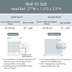 Madison Park Galen Cordless Roman Shades - Fabric