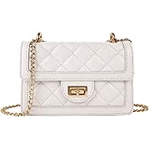 SG SUGU Small Quilted Crossbody Bag, Trendy Designer Mini Shoulder Bag, Phone Wallet Purse for Women