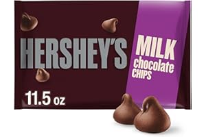 HERSHEY'S Milk Chocolate Baking Chips Bag, 11.5 oz