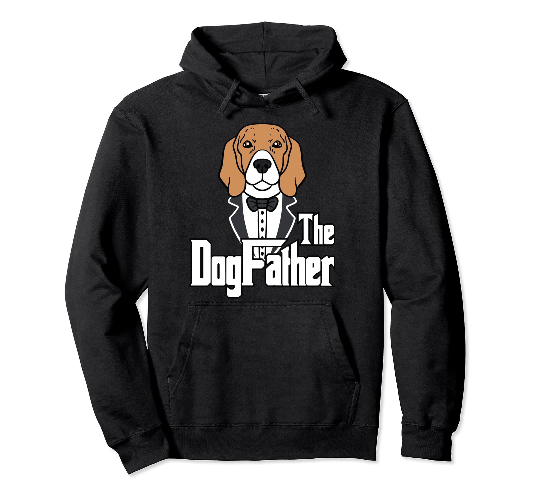 The Dog Father T-Shirt Beagle Dog Dogs Papa Dog Owner Pullover Hoodie