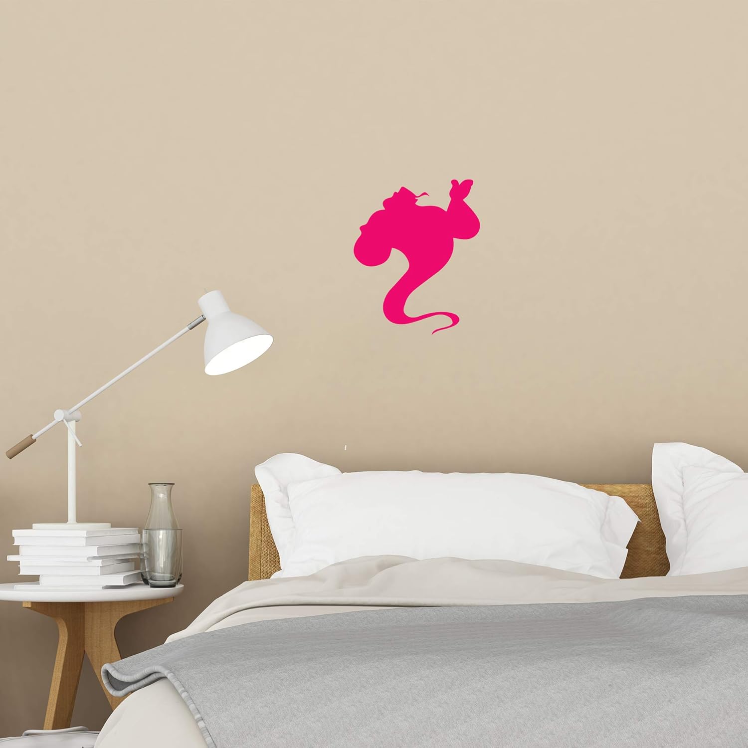 Amazon Angdest Disney Genie アラジンシルエット 2枚セット プレミアム防水ビニールデカールステッカー ノートパソコン Macbook 電話 タブレット ヘルメット 車 窓 バンパー マグカップ ドア壁装飾 4 8 X 6 1 ピンク Ang 93 ステッカー デカール 車 バイク