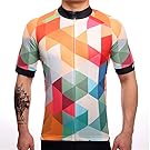 SUREA Quick Dry Summer MTB Cycling Jersey for Men Short Sleeve Clothes Breathable Bike Clothing