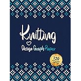 Knitting Design Graph Paper: 4:5 Ratio Blank Knitter's Workbook