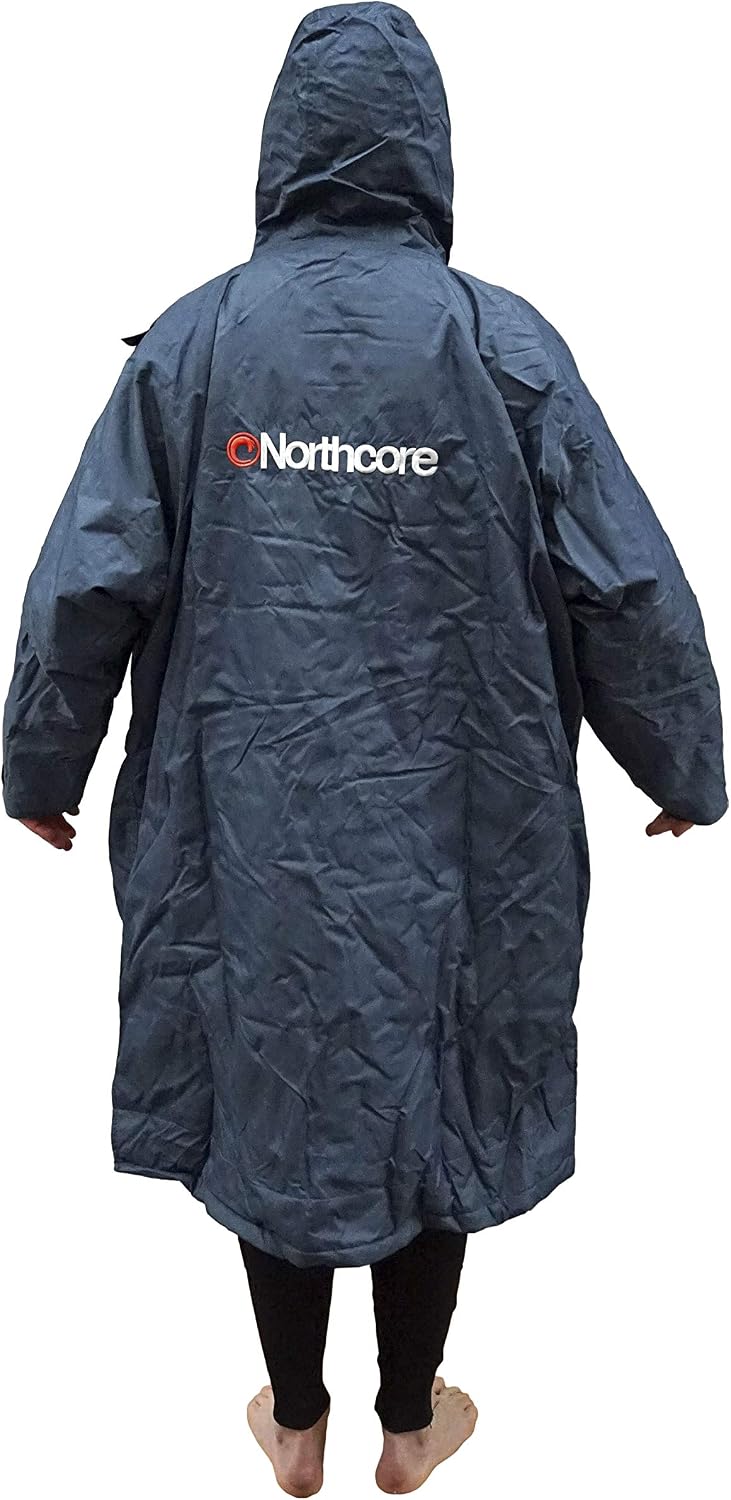 Northcore Surfing and Watersports Accessories - Beach Basha Sport Long Sleeve Changing Robe Blue - Image 3