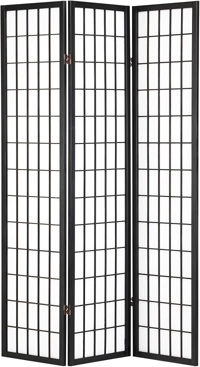 Hartleys Japanese Style Folding Room Divider 3 or 6 Panels