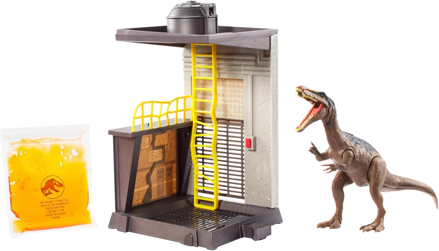 baryonyx lava surge playset