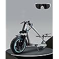 QnQ Electric Scooter, Powerful 500W/1500W Peak Motor, Max 28/35Miles Long Range, Top Speed 21/25 MPH, 8.5" /10'' Tires, E Scooter for Adults and Teens