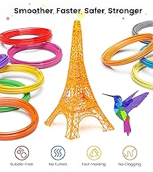 240ft 3D Pen Filament Refills 15 Colors, 1.75 mm