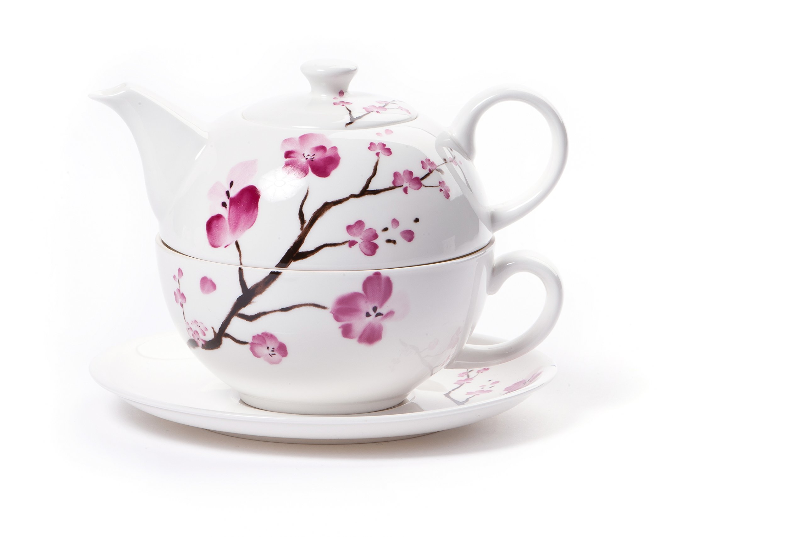 Shamila Tea for One set, "Cherry Blossom"