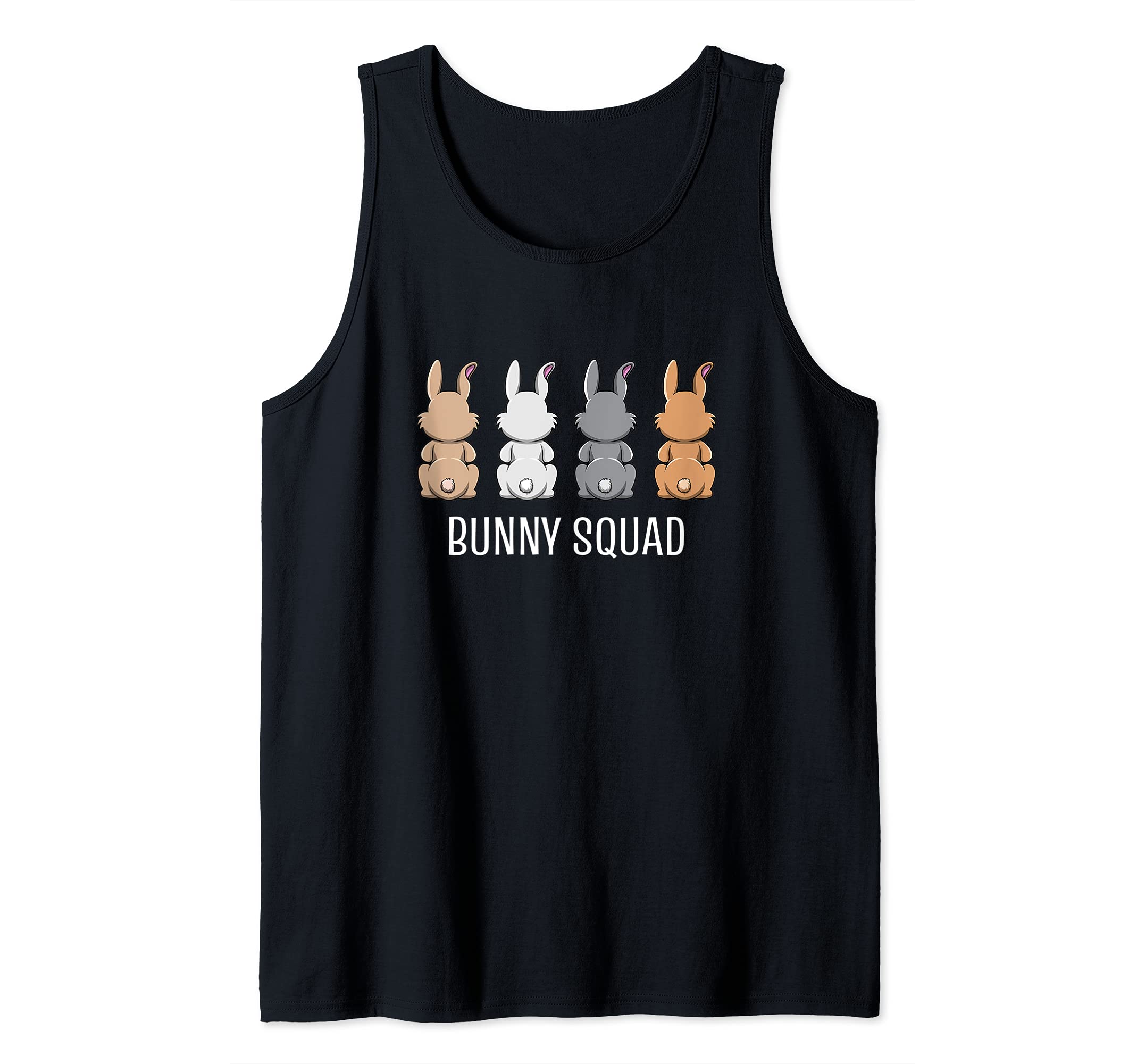 Bunny Squad Ironic Rabit Team Pet Tank Top