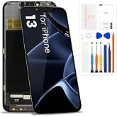 for iPhone 13 Screen Replacement,Black,Incell | LCD Display Digitizer Touchscreen Assembly,for A2482 A2631 A2633 A2634 A2635,Includes Repair Tools