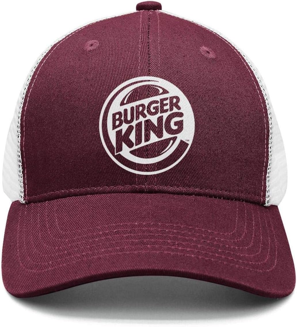 UONDLWHER Adjustable Unisex Burger-King-Logo- Cap Stylish Snapback hat